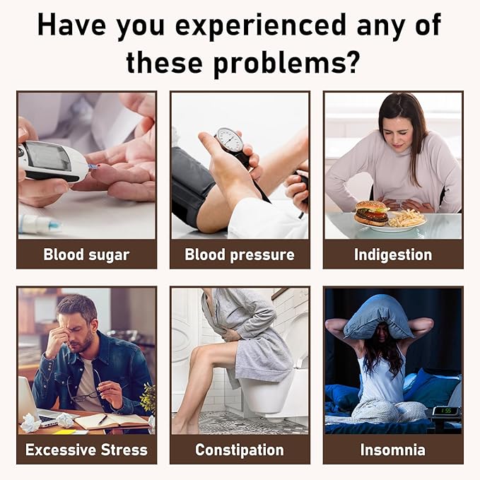 Pressure Balance Herbal Tea, Natural Heart Functional Tea, Traditional Chinese Herbal Teabags for Men & Women, Caffeine-Free, Sugar-Free, 9 Precious Ingredients Formula (1 Pack/30 Bags)
