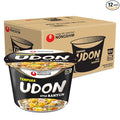 Nongshim Tempura Udon Style Noodle Soup Big Bowl, Deep & Rich Umami Flavor, Savory Broth, Microwavable, Chewy Noodles, 4.02 oz (Pack of 12)