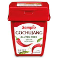 Sempio Gochujang Vegan Korean Red Chili Pepper Paste - Gluten Free: Sweet Spicy Savory Paste, Traditional Fermented Condiment for Cooking, Marinades, Dips, Sauces, Non GMO (8.8oz/250g)