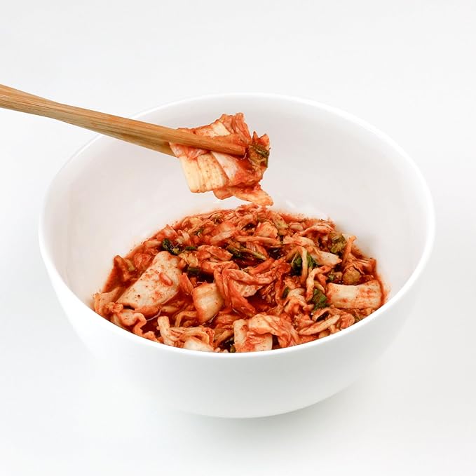 Mulroman Instant Kimchi Kit, Instant Napa Cabbage Kimchi, 6 Servings 350g After Cooking, Make in Just 5 Minutes