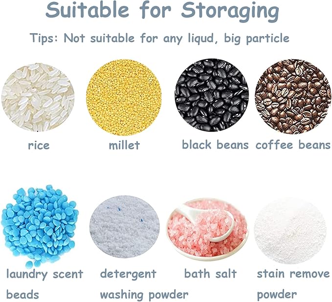 35 OZ Laundry Detergent Dispenser/Wall-Mounted Scent Booster Beads Dispenser for Laundry Room Storage, Suitable for Softener Beads/Sea Salt/Rice Dispenser/Sprinkles/Solid Grain Organize