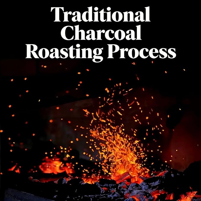 NASLAPH Roasted Oolong Tea Loose Leaf, High Mountain Black Oolong Tea Leaves with Mellow and Smooth, Oolong Tea with Medium Roasted Flavor, Grade AAA Oolong Tea with Consistent Quality 5.29Oz/150g