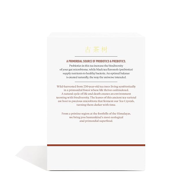 Pique Organic Fermented Black (Ripe) Pu'er Tea - Support Healthy Metabolism, Digestion - 28 Single Servings (1 Pack)