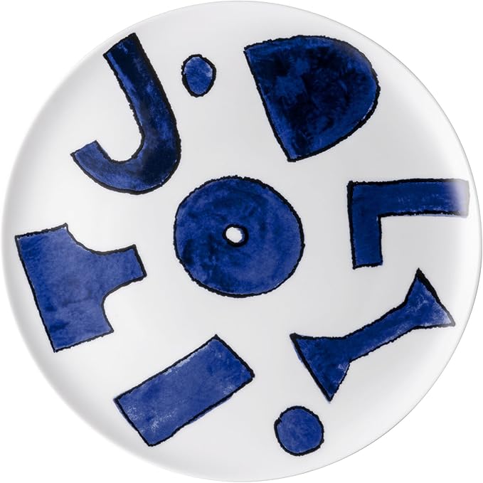 Alessi NF08/1 Dinner plate, Porcelain