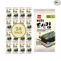 Wang Korean Seaweed Snacks Original - Crispy Roasted Seaweed Sheets, Healthy Sea Weed Snack, Keto, Vegan, Gluten-Free - Pack of 24