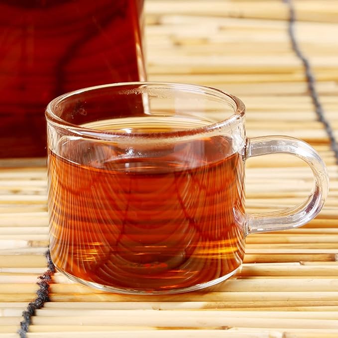 oriarmcha 2010 Lao Cha Tou Ripe Pu-erh Tea 8oz (225g) - Ripened Aged Puerh Old Tea Nuggets - Menghai Shu Puerh from Ancient Trees