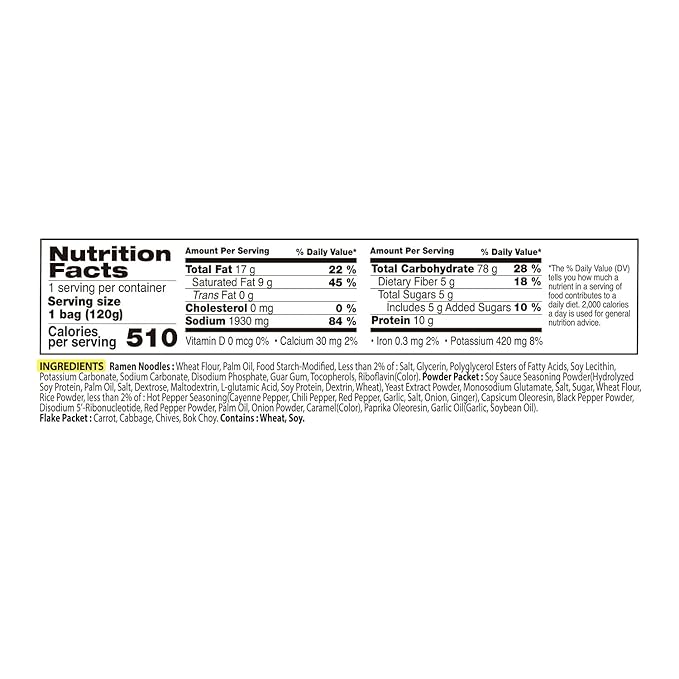 Samyang Ramen Korean Noodle Soup, 4.23 oz (Pack of 5)