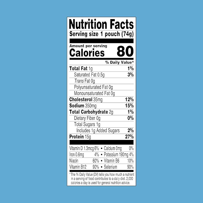StarKist Tuna Creations Bacon Ranch Pouch (2.6 oz - 2 Pack) Wild Caught, High Protein Shelf Stable Seafood, Gluten Free, Soy Free, Kosher, No Draining, Ready to Eat for Salads and Sandwiches