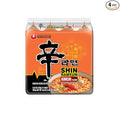 Nongshim Shin Ramyun Kimchi, Spicy Instant Ramyun, 4.23 Oz (Pack of 4)