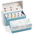 Tea Forte Premium Presentation Box Gift Set Sampler, 20 Count, Assorted Blends Individually Wrapped Handcrafted Pyramid Infuser Bags, Gifts for Mom, Wellbeing Tea