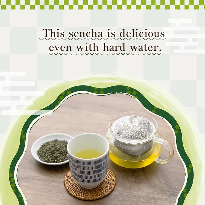 Sencha Green Tea – Organic Japanese Green Tea Loose Leaf, 80g Organic Loose Leaf by HAJIME
