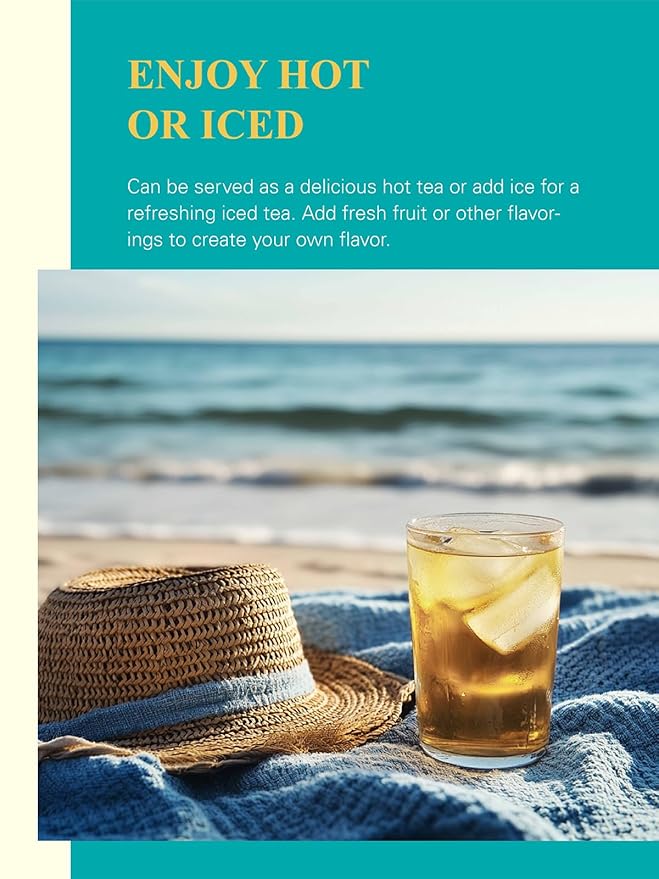 Organic White Tea Loose Leaf, 7oz Premium Whole Leaf White Tea, Light Floral & Clean Aroma, Smooth Refreshing Finish, Hot or Cold Brew, Low Caffeine