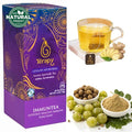 TERAPY Ceylon ImmunTea - Ayurvedic Immunity Tea with All Pure Herbal Ingredients, Ginger & Triphala for Immune Defense, Fortify Your Immunity, Low Caffeine, 20 Individually Wrapped Bags (Pack of 1)