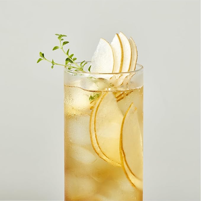 OSULLOC Honey Pear Tea (Sweet Pear & Honey Flavor), Iced tea bags Fruit tea Blend, Premium Teabags from Jeju Island, 20 count