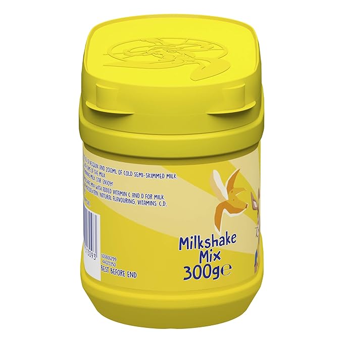 Nesquik Banana Flavour Milkshake Powder 300 g (Pack of 5)