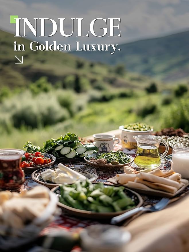 CO-OP 1950 Golden Green Tea Loose Leaf Tea, 100g, High Mountain Whole Loose Leaf Green Tea, Naturally Smooth & Refreshing, Rich in Antioxidants, No Additives, 20 Empty Tea Bags Included, Tin