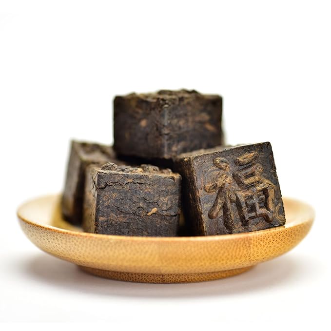 Teavivre Ripened Cube Tuocha Pu-erh Mini Brick Tuocha Tea (7oz / 200g, Year 2006, Fermented)