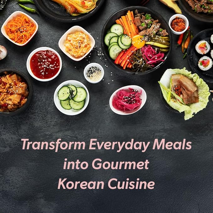 HELLO KFOOD JEONSUYEON Korean Fermented All-Round BIBIMJANG Sauce 한국산 비빔장 350g (12.3 fl oz) - Made with 100% Korean Ingredients