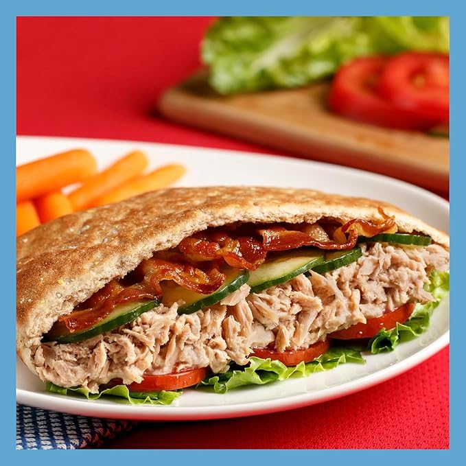 StarKist Tuna Creations Bacon Ranch Pouch (2.6 oz - 24 Pack) Wild Caught, High Protein Shelf Stable Seafood, Gluten Free, Soy Free, Kosher, No Draining, Ready to Eat for Salads and Sandwiches
