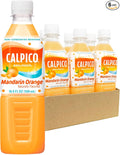 CALPICO Mandarin Orange – Smooth, Creamy & Refreshing Non-Carbonated Beverage, Sweet and Tangy, Japanese Lactic Acid Drink, 16.9 Fl oz (Pack of 6)