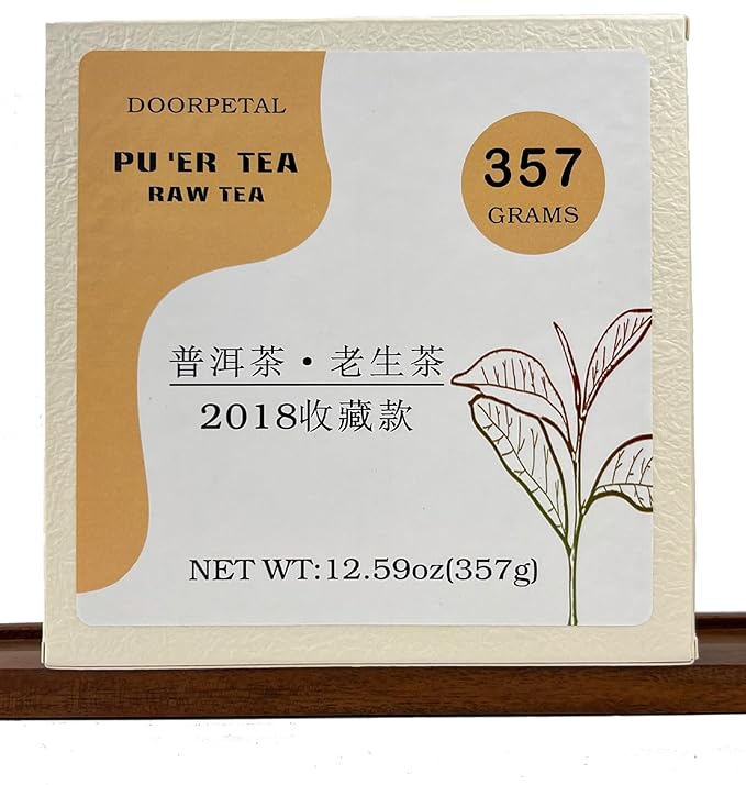 Pu-Erh Tea Pu'er Raw 357g/Cake,Raw Pu Eth Tea Cake .Yunnan Pu'er (2018y收藏品)