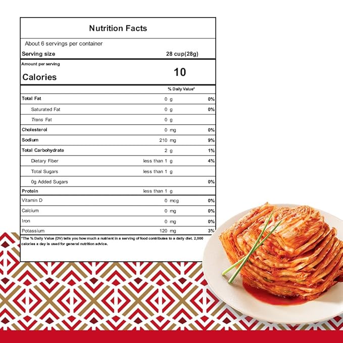 Spicy Premium Cabbage Kimchi Napa [Pack of 4 (Can)] - [Original] - Fermented Kimchi | Long Shelf Life | Spicy Korean Pickled Cabbage | Perfect for Ramen, Rice & Stir-Fries - JONGGA