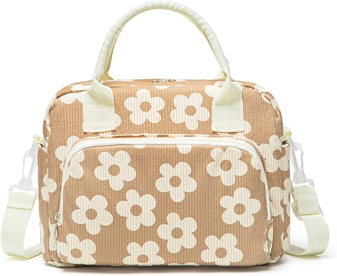 MEXS Insulated Lunch Bag for Women Men Large Reusable Lunch Box Adult Leakproof Portable Cooler Tote Bags for Work Picnic
