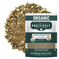 Organic Positively Tea Company, Lemon Pound Cake, Herbal Tea, Loose Leaf, 16 Ounce