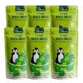 Cantabile Korean Convenience Store Pouch Drink Ready-to-Drink Refreshing Beverage Imported from Korea (6 Pack, Green Grape)