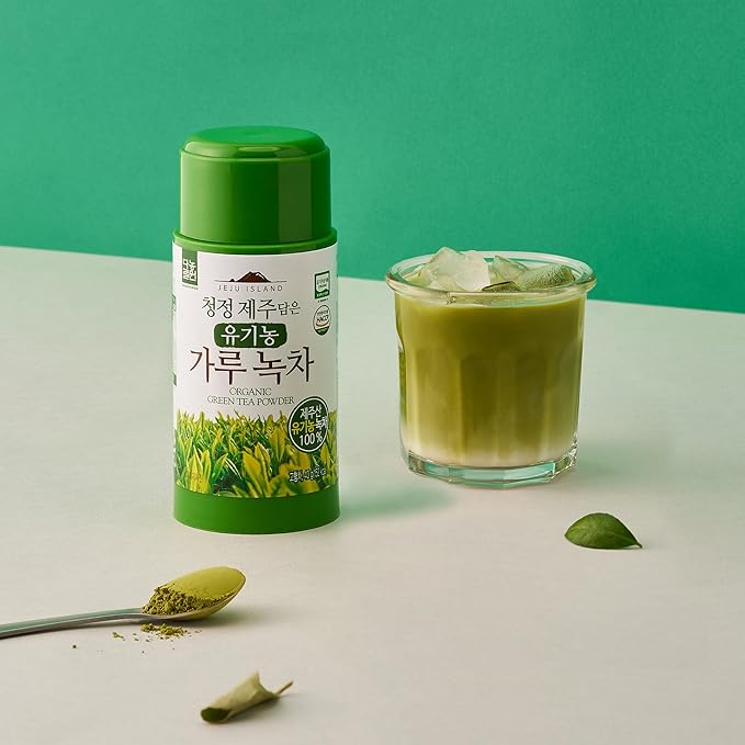 100% Organic Jeju Island Matcha Green Tea Powder 40g (1 Pack)