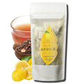 Chasandai Yuzu Citrus Hojicha Teabags - Premium Roasted Green Tea with Natural Yuzu Powder | No Artificial Flavors or Colors | 8 Tea Bags | Made in Japan