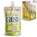 GUSH Pre-Drink Korean Pear Juice Trial Pack | (4 Pouches) Natural Pear Enzyme Drink for Hydration & Wellness | Clean, Gluten-Free, No Artificial Flavors