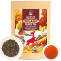 WT WEETEE Organic Black Tea Loose Leaf, 110+ Cups, Made of Flowery Orange Pekoe Black Tea Leaves, No Bitter & Rich Flavor, Premium Loose Leaf Black 228g /8oz