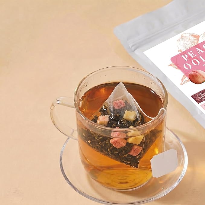 Assorted Oolong Tea Bags – 20 Pyramid Sachets | Oolong Tea Variety Pack, Individually Wrapped | Hot or Iced
