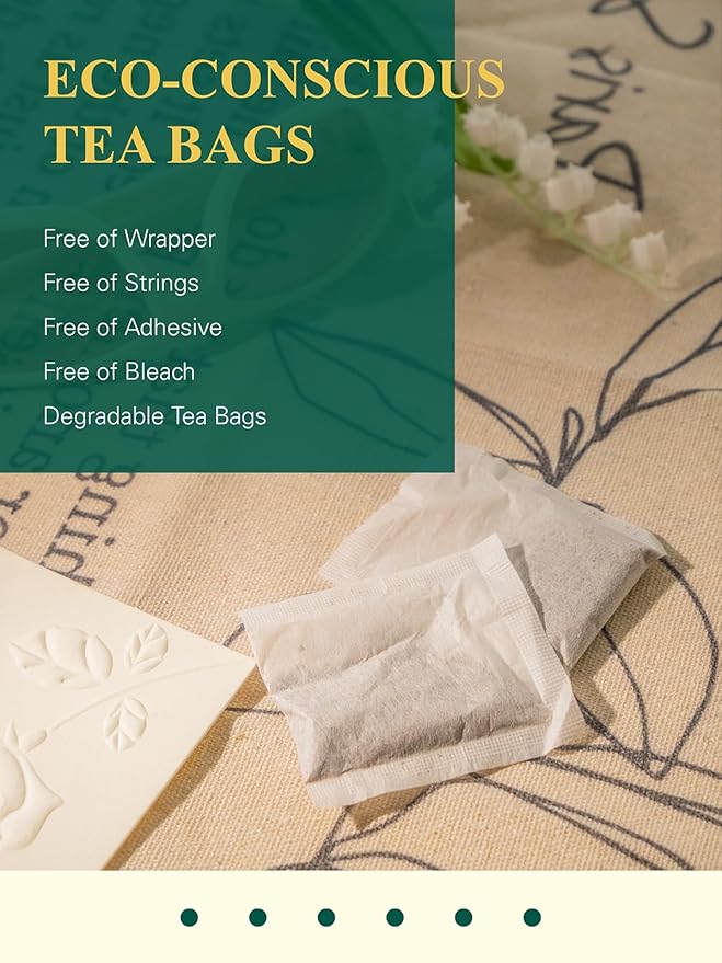 GLDNT Organic Roasted Dandelion Root Tea Bags, Roasted Aroma & Smooth Flavor, Caffeine Free, 100 Count