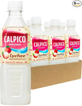 CALPICO Lychee – Smooth, Creamy & Refreshing Non-Carbonated Beverage, Sweet and Tangy, Japanese Lactic Acid Drink, 16.9 Fl oz (Pack of 6)