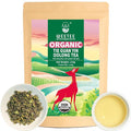 WT WEETEE Organic Tie Guan Yin Oolong Tea, Organic Iron Goddess of Mercy Loose Leaf 4oz (114g), Chinese Tea Ti Kuan Yin, Fujian Wu Long Semi-oxidized Tea