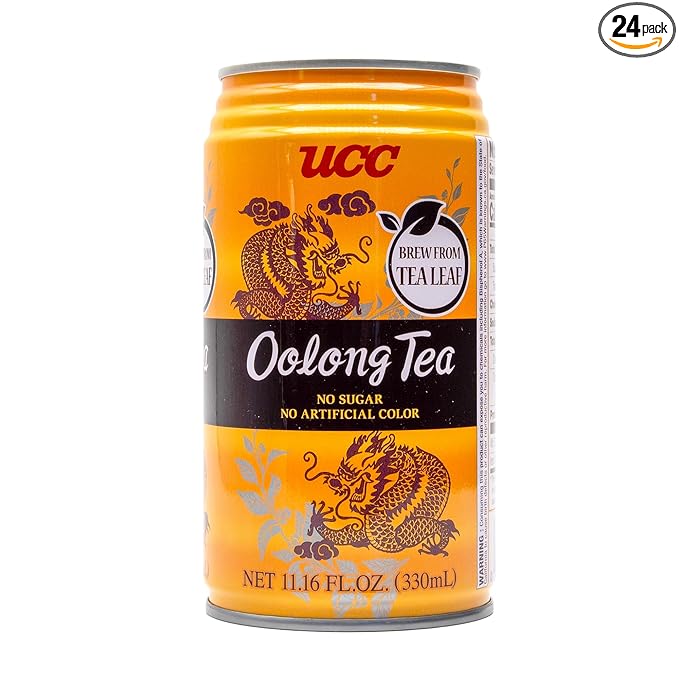 UCC Oolong Tea, 11.1-Ounce Cans (Pack of 24)