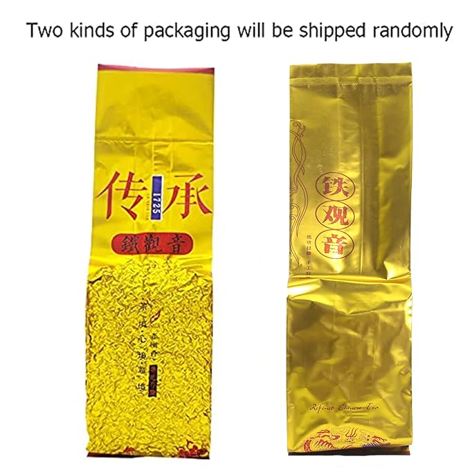 FullChea - Tie Guan Yin Tea - Oolong Tea Loose Leaf - Anxi Tieguanyin Tea - Iron Goddess of Mercy with Floral Aroma - 250g / 8.8oz