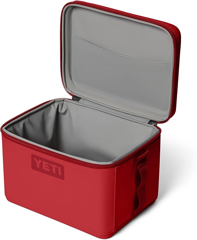 YETI Daytrip 9L Insulated Soft Cooler Lunch Box, Rescue Red