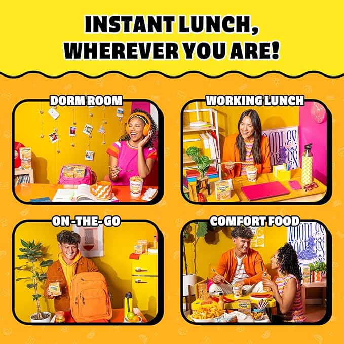 Maruchan Instant Lunch Ramen Noodles, Roast Chicken Flavor – Japanese-Style Instant Noodle Soup, Easy Meal Ready in 3 Minutes – 2.25 Oz. (12 Pack)