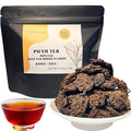 Premium Pu-erh Tea，pu erh leaf，pu-er ripe-Lao Cha Tou 5.29oz/150g-陈年普洱 老茶头 (Aged Tea Nuggets 2009)