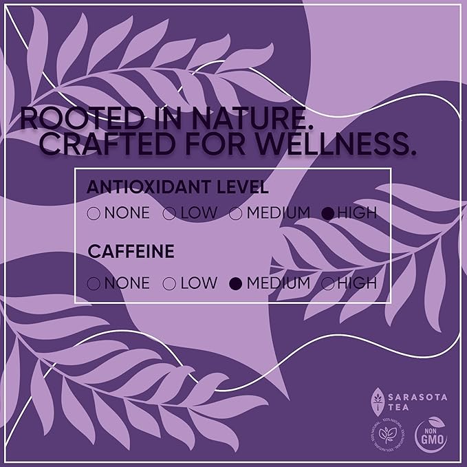 Organic Earl Grey Loose Leaf Tea by Sarasota Tea | Premium Black Tea with Natural Bergamot | Strong & Aromatic | 4.4 oz Bulk Bag | Hot or Iced | Non-GMO
