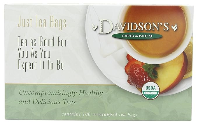 Davidson's Organics, Spiced Pear, 100-count Unwrapped Tea Bags