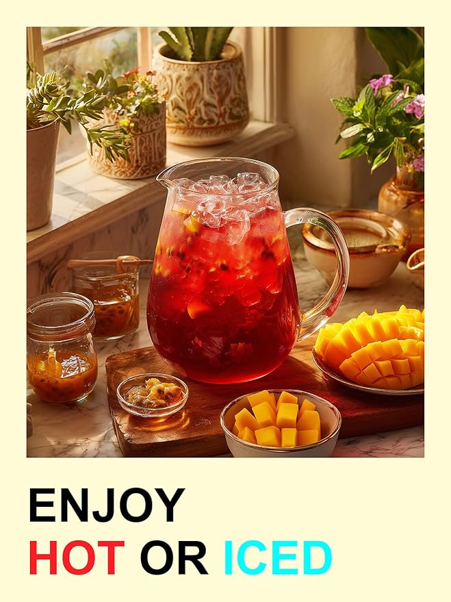 TeeLux Mango Passion Fruit Tea with Hibiscus Rosehip, Cinnamon & Citrus Blend, Caffeine-Free Tropical Tea, 100 Count