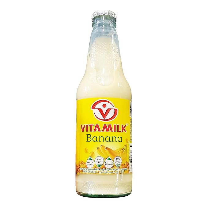 Vitamilk Banana Soy Milk 10fl.oz - (6 Bottles)