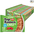 Nissin Top Ramen Noodle Soup, Chili, 3 Ounce (Pack of 24)