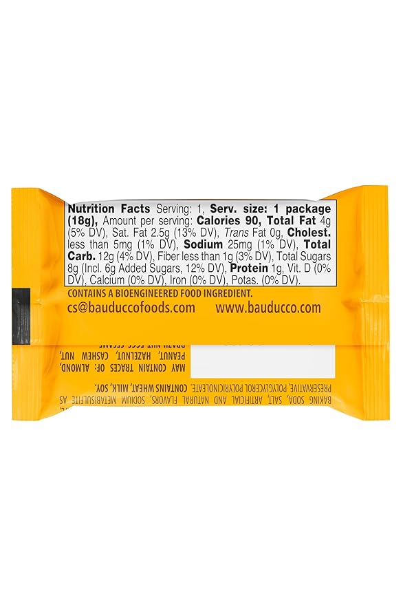 Bauducco Choco Biscuit Cookies – Crispy Chocolate-Covered Biscuits, Individually Wrapped for Snacking, Dessert, and Lunch Boxes, 25.3 oz, 40 Count (Pack of 3)
