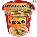 Nongshim Ramen Noodles, Gourmet Instant Ramen cup, Premium Microwavable Noodle Soup, Neoguri Spicy Seafood, 2.64 Ounce (Pack of 6)