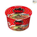 Samyang MEP Black Pepper Beef Ramen, Spicy Korean Instant Bowl Noodle Soup, Rich Bone Broth Ramyeon, Quick Microwave Meal, 3.88 oz (Pack of 6)